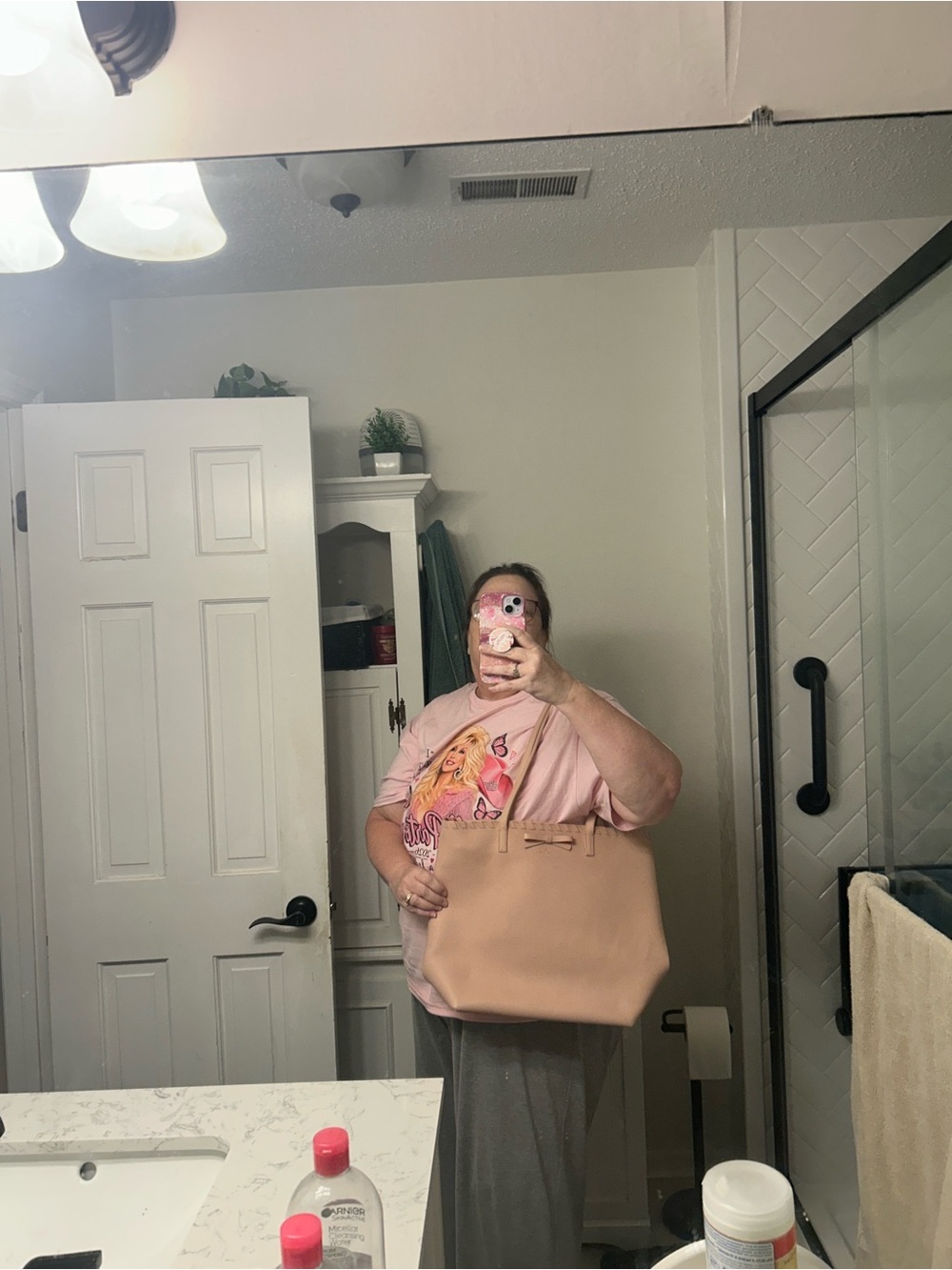 KATE SPADE ♠️ TOTE BAG IN BLUSH PINK - GENTLY USED!